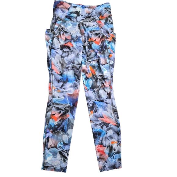Lululemon Sz 6 Fast & Free Tight 25" High Rise Luminescent Floral Gym - Picture 3 of 11